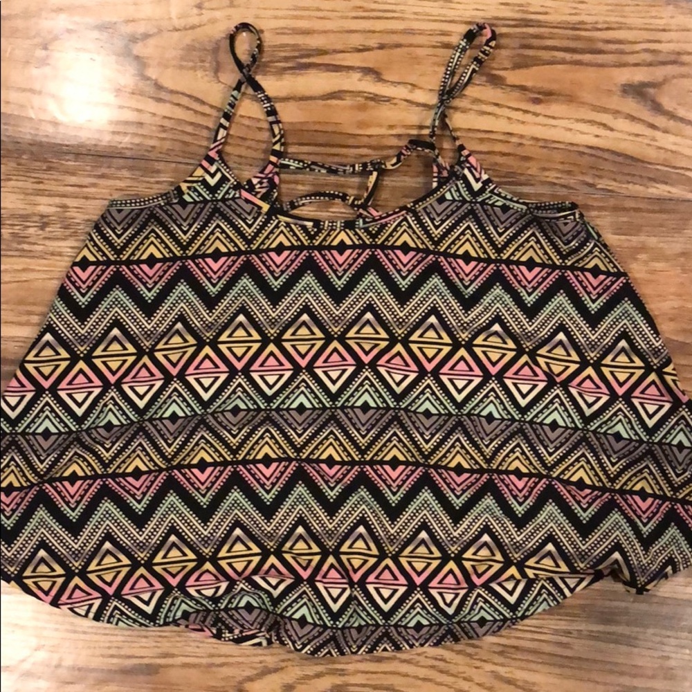Multi color Crop Top